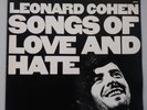 Leonard Cohen - Songs of Love And Hate - Vinyl LP UK 1st Press A3/B3