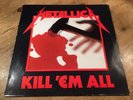 LP Roadrunner 9902  Metallica ?– Kill 'Em All * OIS VINYL DUTCH 1983