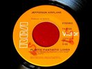 JEFFERSON AIRPLANE PLASTIC FANTASTIC LOVER RARE SLEEVE RCA 74-0150  ROCK  45