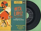 NITA LOPEZ / Noche De Ronda - Calypso / RCA 3-22069 Pressing Spain 1957 EP VG+