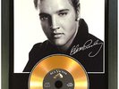 ELVIS PRESLEY - SIGNED GOLD DISC Always on my Mind, Jailhouse Rock plus more