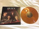 queen - greatest hits - coloured - Amber Translucent Marble Effect