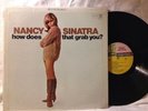 NANCY SINATRA STEREO ORIGINAL HOW DOES THAT GRAB YOU? LP TRI-COLOR LABELS