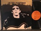 LOU REED TRANSFORMER ORIG 1972 1ST PRESS ORANGE LABELS with DAVID BOWIE VICIOUS