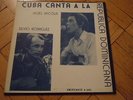 Silvio Rodriguez, Noel Nicola- CUBA CANTA A LA REPUBLICA DOMINICANA -A 1001 NM