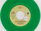 ELVIS PRESLEY - MERRY CHRISTMAS BABY - SANTA CLAUS...  - 45 RPM - GREEN VINYL