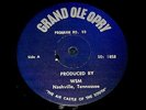 GRAND OLE OPRY program #49 RADIO SHOW with CUES @ 1964 WSM vinyl LP