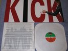 INXS   KICK   ORIGINAL 1987 NEW WAVE INDY LP   GATEFOLD COVER W/ LYRIC SLEEVE