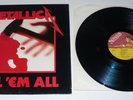 METALLICA - Kill 'em all LP old Music for Nations pressing MFN 7 / Slayer Exodus