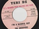 SUPER RARE ORIGINAL NORTHERN SOUL 45 - THE GROOVERS - I'M A BASHFUL - TERI DE