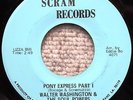 WALTER WASHINGTON / PONY EXPRESS PART 1+2 (SCRAM) RARE FUNK EDDIE BO