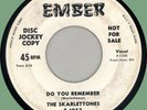 SKARLETTONES Will You Dream / Do You Remember 45rpm Ember 1959 doo-wop
