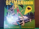 VINTAGE 1966 OFFICIAL ADVENTURES OF BATMAN AND ROBIN ORIGINAL LP RECORD ALBUM