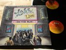 LAKE - Live  On the run 2LP 1982 Krautrock Progressive Rock CBS