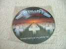 METALLICA - MASTER OF PUPPETS - RARE UK 1ST PRESS PICTURE DISC LP MFN60P - EX+