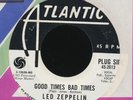 LED ZEPPELIN Good Times, Bad Times 1969 promo 45 NMint  (Hear it )