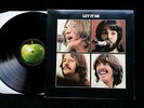 BEATLES Let It Be LP Danish Original 1st RED Apple PCS 7095 -3u/-2u Flipback EX+