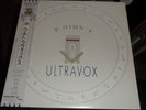 ULTRAVOX.HYMN JAPANESE 12'' VINYL ETCHED WITH INSERT