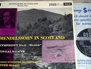 rare Mendelssohn In Scotland SYMPHONY NO. 3 Scotch Peter Maag SXL 2246 ED1 Decca