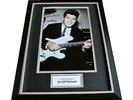 CLIFF RICHARD HAND SIGNED & FRAMED AUTOGRAPH PHOTO DISPLAY CONGRATULATIONS & COA