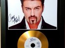 GEORGE MICHAEL - SIGNED PHOTOGRAPH  - WITH YOUR CHOICE OF GOLD DISC Faith.....