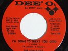 THE DONATIONS I'm Going To Treat You Good 45 on Dee'Os Ohio Sweet Soul M-