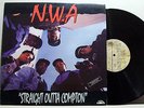 NWA - straight outta compton LP DR.DRE gangsta rap 1988 UK ORIG ice cube EAZY-E