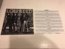 Lou Reed New York LP  1989 Sire 1-25829  NM VINYL + Lyric Sleeve