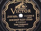 78-PRE-WAR JAZZ-SUGAR UNDERWOOD-DAVIS STREET BLUES/DEW-DROP ALLEY STOMP-VICTOR