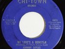 JOHNNY SAYLES My Love's A Monster 45 on Chi-Town 60s Northern Soul