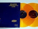 ELVIS PRESLEY COMMEMORATIVE 2x GOLD VINYL LP #'D