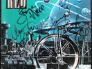 REO SPEEDWAGON 'Wheels Are Turning' Original 1984 AUTOGRAPHED 1st Press Promo LP