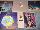 5 YES Record Albums CLASSIC time and a word FRAGILE 90125 topographic ocean