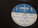 ROCK & ROLL - CHUCK BERRY - CHESS 78 RPM - TOO MUCH MONKEY BUSINESS - LISTEN