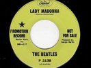 RARE BEATLES PROMO-CAPITOL 2138-LADY MADONNA/THE INNER LIGHT-MINT MINUS