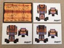 Very Rare Warriors Dance Cardboard Cut Out Post Card The Prodigy