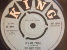 KING FUZZ GARAGE PUNK FLOOR FILLER - THE GUESS WHO - IT'S MY PRIDE / HIS GIRL