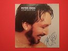 PETER CRISS SIGNED Autographed  LET ME ROCK YOU German vinyl LP KISS RARE