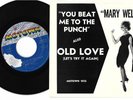 MARY WELLS YOU BEAT ME TO THE PUNCH ORIGINAL MOTOWN PICTURE SLEEVE & 45