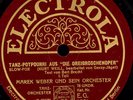 MAREK WEBER ORCH. Tanz-Potpourri aus 