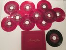 1950s Decca 45 RPM Record Storage Album w 12 RCA red vinyl Mario Lanza singles