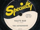 78tk-R&B vocal group-SPECIALTY 472-The Metronomes