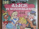 Walt Disney's Alice In Wonderland Book & Record 1979 New Still Sealed