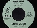 LINCOLN STREET EXIT: Paper Place / Who's Been Driving My Little Yellow Taxi Cab