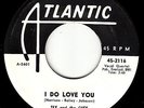 TEX & THE CHEX - Atlantic 2116 - I Do Love You / My Love - '61 DOO-WOP DJ VG/VG+