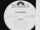 KAI WARNER -Go In- LP 1974 Polydor Promo Archiv-Copy mint
