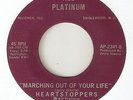 THE HEARTSTOPPERS Marching Out Of Your Life ALL PLATINUM MECCA NORTHERN SOUL 45