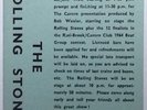 Rolling Stones Original Unused Concert Ticket New Brighton Liverpool 1964