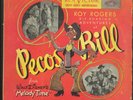 Roy Rogers PECOS BILL Sons Of The Pioneers Walt Disney RCA 78 rpm Children C & W