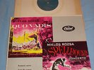 SPELLBOUND +QUO VADIS SUITE - MIKLOS ROZSA   ORIGINAL CAPITOL OST  MOVIE LP